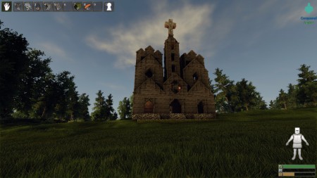 Templom, a béke szigete.